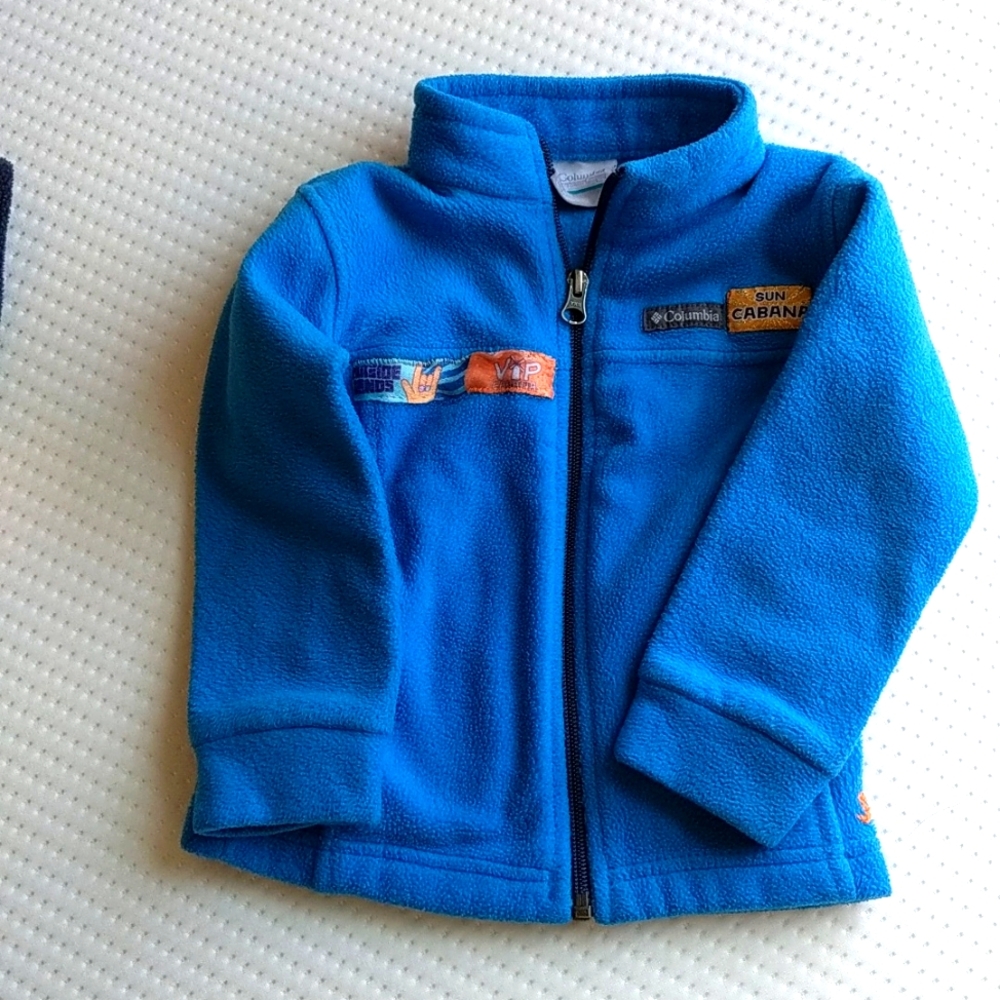Columbia 3t boy fleece jacket like new